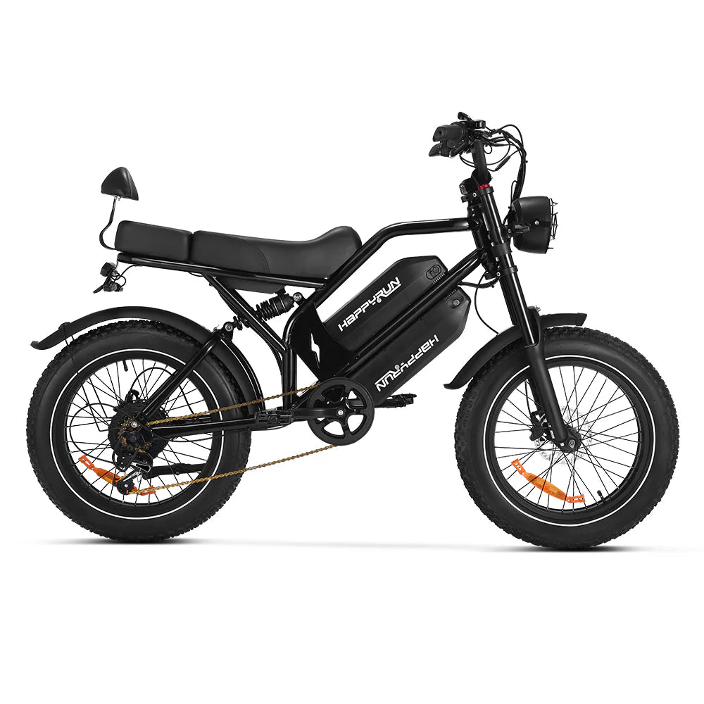 HappyRun Tank G70 48V/38Ah 1000W Fat Tire Electric Bike