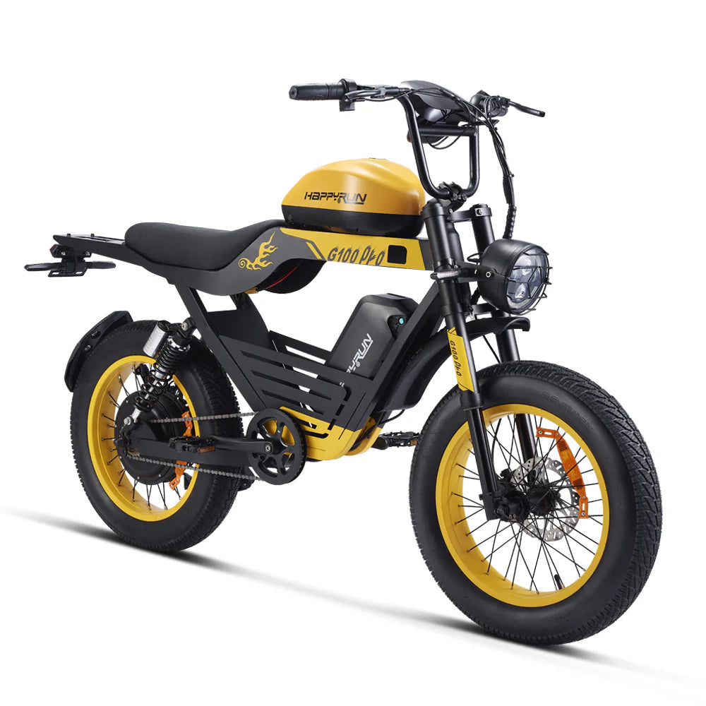HappyRun G100 Pro 48V/33Ah 3000W Fat Tire Electric Bike