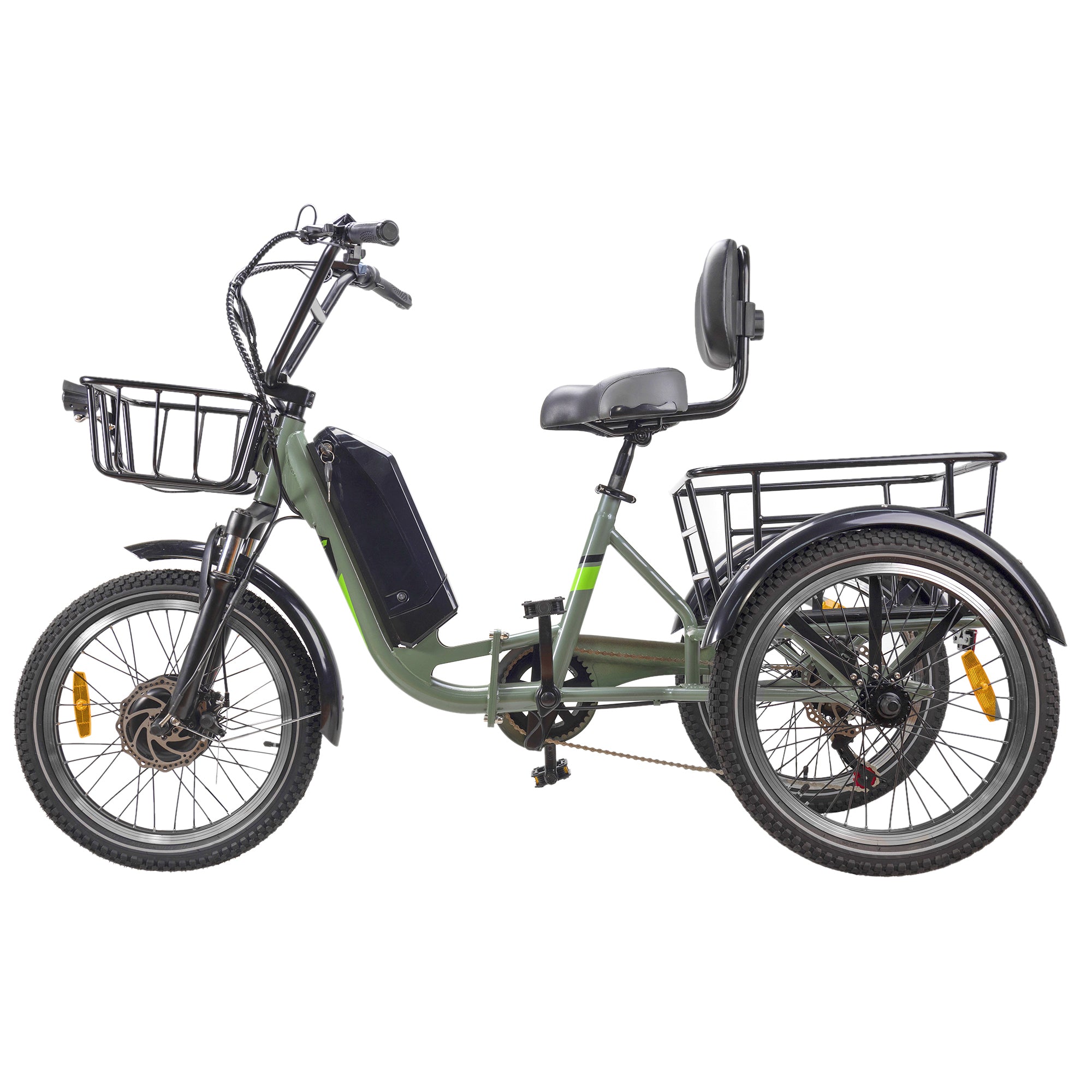 Nakto S03 48V/16Ah 500W Fat Tire Electric Trike
