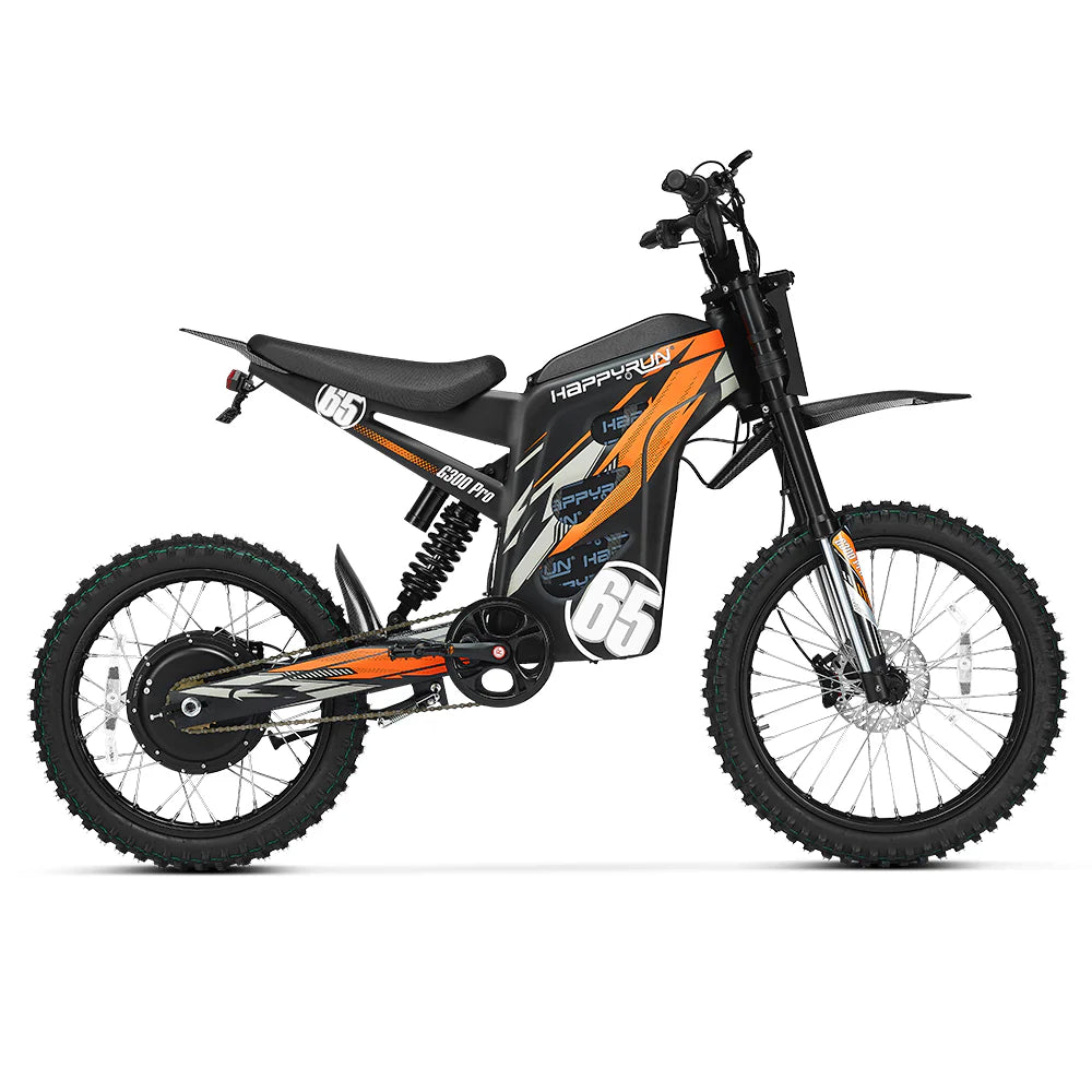 HappyRun G300 Pro 72V/30Ah 3000W Electric Dirt Bike