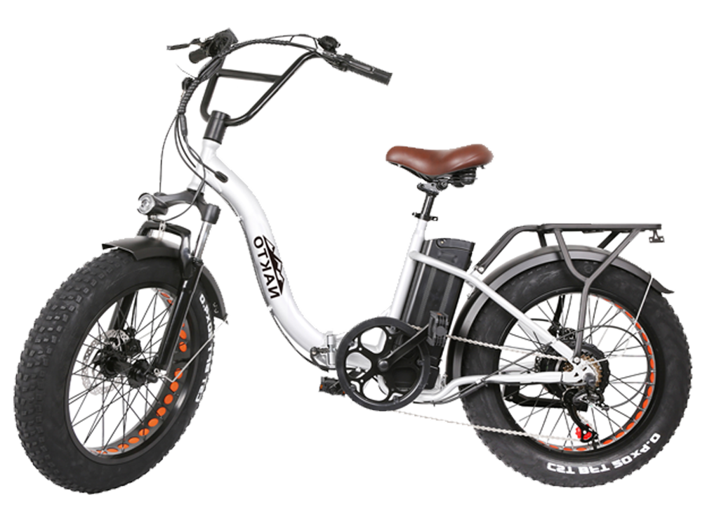 Nakto Folding OX 48V/12Ah 500W Fat Tire Electric Bike